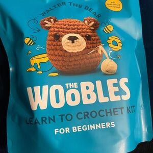 The Woobles Crochet Kit - Walter The Bear